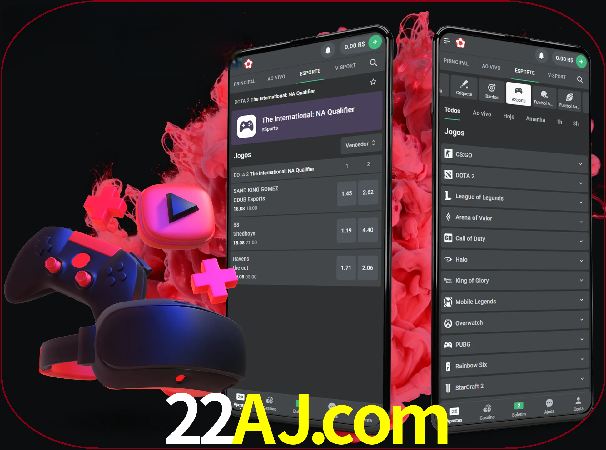 Para ter a aplicação móvel 22aj no seu smartphone, basta descarregar o ficheiro apk e seguir as instruções.