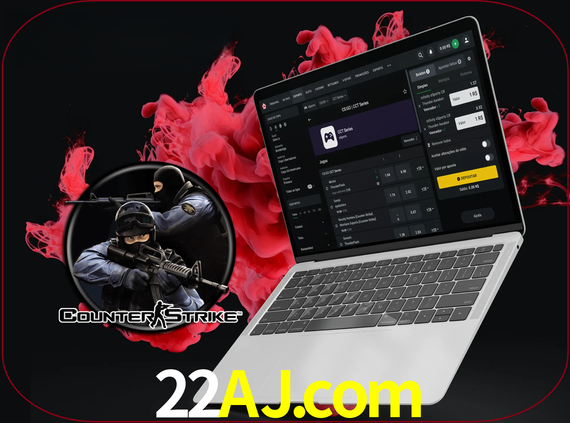 Um grande número de jogos irá agradar aos fãs deste jogo de tiro no sítio Web e na aplicação da empresa 22aj.